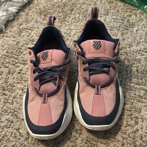 k swiss pink/blush sneakers size 8.5